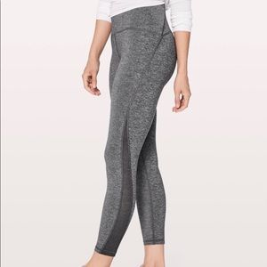 Lululemon gray train times 7/8 size 10 NWT